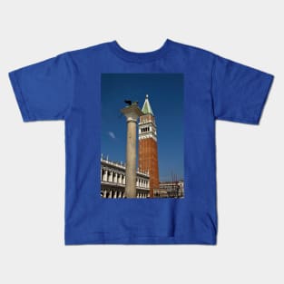 St Mark's Square, Venice Kids T-Shirt